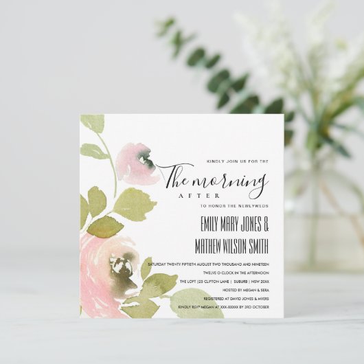 ZACHTE ZWART PASTEL STROOM DE MORGEN NA AFSTAND KAART (Staand voorkant)