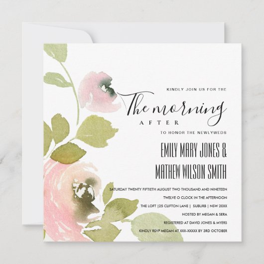 ZACHTE ZWART PASTEL STROOM DE MORGEN NA AFSTAND KAART (Voorkant)