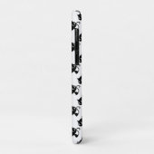 Zachte zwart witte katten patronen Case-Mate iPhone case (Achterkant/links)