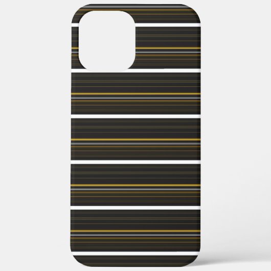 Zachte zwarte gele strepen  Case-Mate iPhone case (Achterkant)