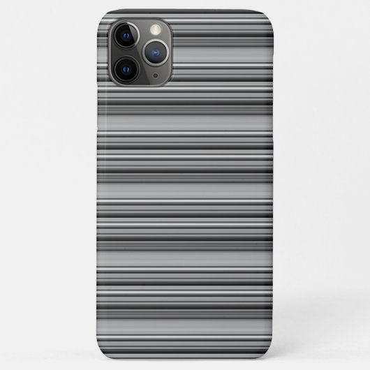 Zachte zwarte grijze strepen  Case-Mate iPhone case (Achterkant)