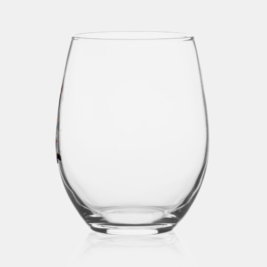 Zachte Zwarte Kat Kerstman Kerstverlichting Meow K Wijnglas Zonder Voet (Links)