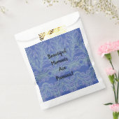 Zachte Zwemelen Blauwe Momenten Bedankzakje (Gezegeld)