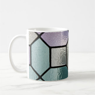 Zachtegelaagde Mozaïek Glas-in-Lood Effect Koffiemok