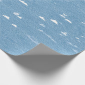 Zachtegolfgolfpatroon inpakpapier (Hoek)