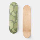 Zachtegrene Ginkgo Botanische Droom 1 Persoonlijk Skateboard (Voorkant)