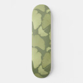 Zachtegrene Ginkgo Botanische Droom 1 Persoonlijk Skateboard (Voorkant)