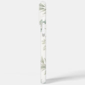 Zachtegroen botanisch bladpatroon Case-Mate iPhone case (Achterkant / Links)