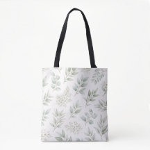 Zachtegroen botanisch bladpatroon