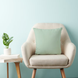 Zachtegroene minimalistische woondecoratiekussen kussen