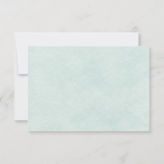 Zachtegroene tafelkaart kaart (Achterkant)