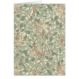 Zachtegroene vintage William Morris kamperfoelie