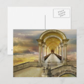 Zachten in hemels briefkaart (Voorkant / Achterkant)