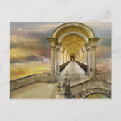 Zachten in hemels briefkaart (Voorkant)