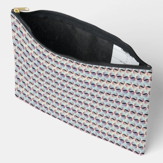 Zachter Abstract Golfpatroonontwerp 1307 Etui (Open)