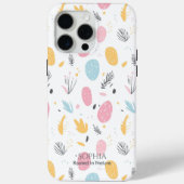 Zachter Abstract Natuur geïnspireerd Patroon Case-Mate iPhone Case (Achterkant)