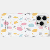 Zachter Abstract Natuur geïnspireerd Patroon Case-Mate iPhone Case (Achterkant (horizontaal))