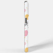 Zachter Abstract Natuur geïnspireerd Patroon Case-Mate iPhone Case (Achterkant / Rechts)