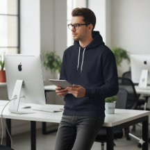 Zachter comfortabele hoodie Stijlvolle warme casua