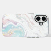 Zachtere marmeren golven Case-Mate iPhone case (Achterkant (horizontaal))