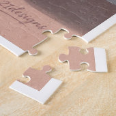 Zachterode Pioenrozen Vaas Puzzel (Zijkant)