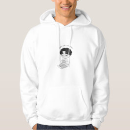 Zachtes Levens Laadende Gezellige Chibi Jongens Th Hoodie