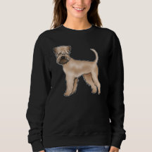 Zachthardige Wheaten Terrier Honden Cartoon Ontwer
