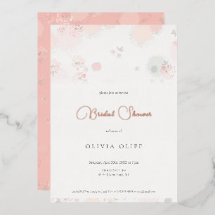 Zachtheid Het Vrijgezellenfeest van de Rozen van d Folie Uitnodiging