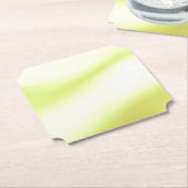 Zachtheid Lime Print Papier Onderzetter (Gekanteld)