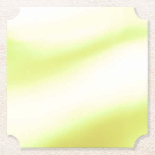Zachtheid Lime Print Papier Onderzetter (Voorkant)