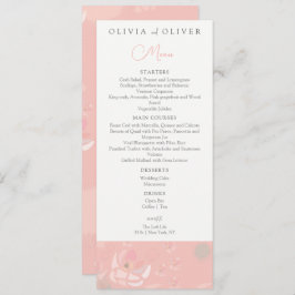 Zachtheid Thee Rozen Bruiloft Menu