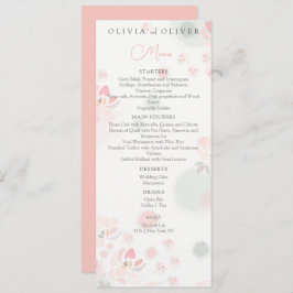 Zachtheid Thee Rozen Bruiloft Menu