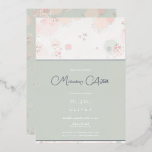 Zachtheid Thee Rozen Morgen Na Folie Uitnodiging