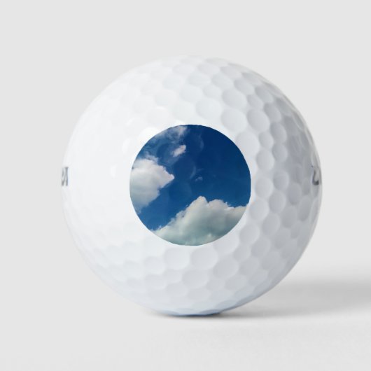 Zachtheid voor de wolken golfballen (Voorkant)