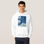 Zachtheid voor de wolken hoodie (Voorkant volledig)