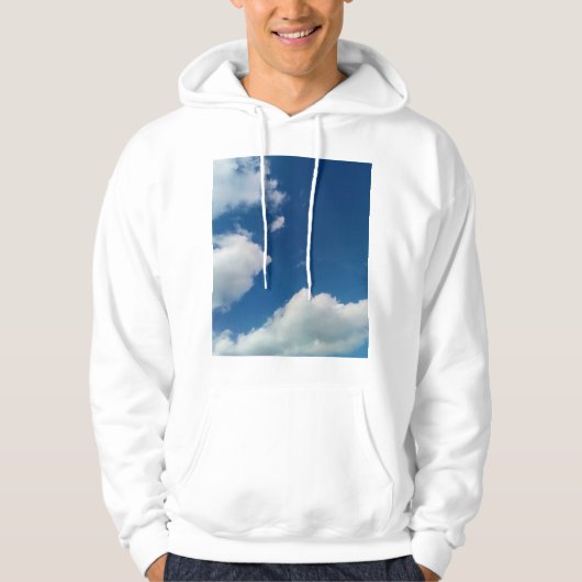 Zachtheid voor de wolken hoodie (Voorkant)