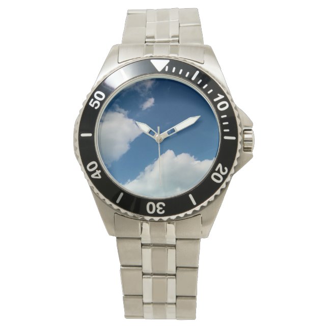 Zachtheid voor de wolken horloge (Voorkant)