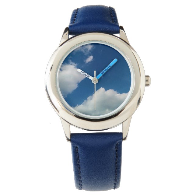 Zachtheid voor de wolken horloge (Voorkant)