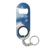 Zachtheid voor de wolken mini flessenopener (Achterkant)