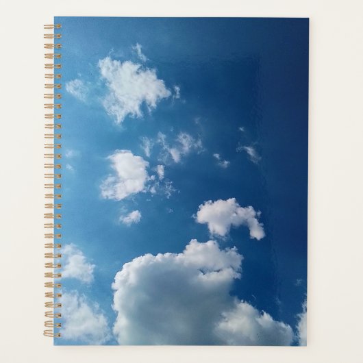 Zachtheid voor de wolken planner (Voorkant)