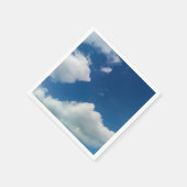 Zachtheid voor de wolken servet (Hoek)