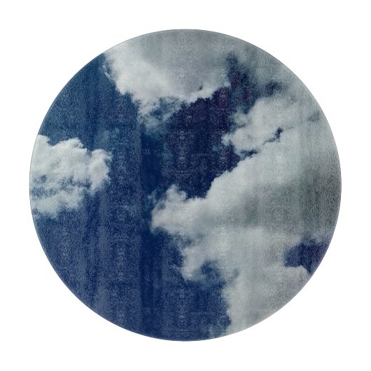 Zachtheid voor de wolken snijplank (Voorkant)