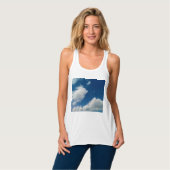 Zachtheid voor de wolken tanktop (Volledige Voorkant)