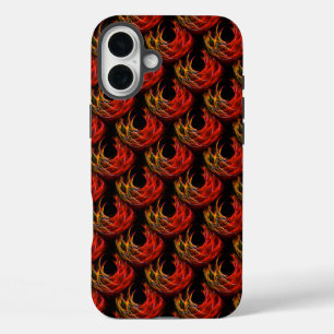 Zachtmodern boho elegant abstract kunstpatroon #50 iPhone 16 plus hoesje