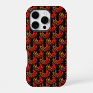 Zachtmodern boho elegant abstract kunstpatroon #50 iPhone 16 pro hoesje