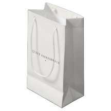 Zachtmoedige Vertrouwen Minimalistische Cadeautas 