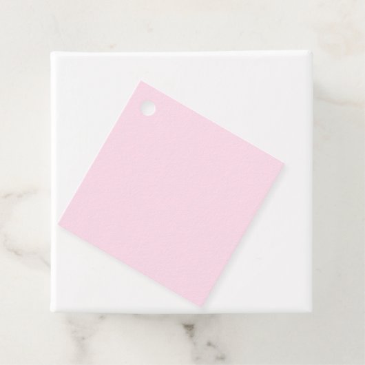 Zachtroze Bedankjes Labels (In situ)