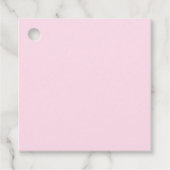 Zachtroze Bedankjes Labels (Voorkant)