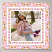 Zachtroze Poster (Voorkant)