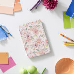 Zachtroze  rozen patroon iPad mini cover<br><div class="desc">Elegant pastel-roze  rozen bloemenmeisjespatroon.</div>